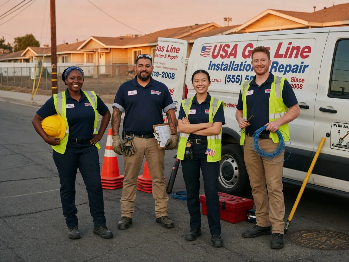 Gas Line Installation company in Tannersville, PA